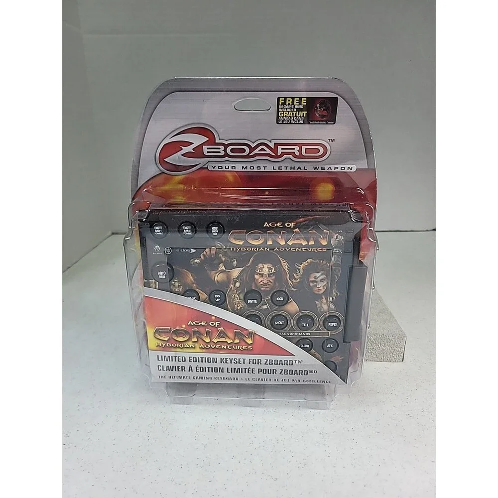 ZBoard Age of Conan Hydorian Limited Edition Gaming Keyset New Schwarzenegger